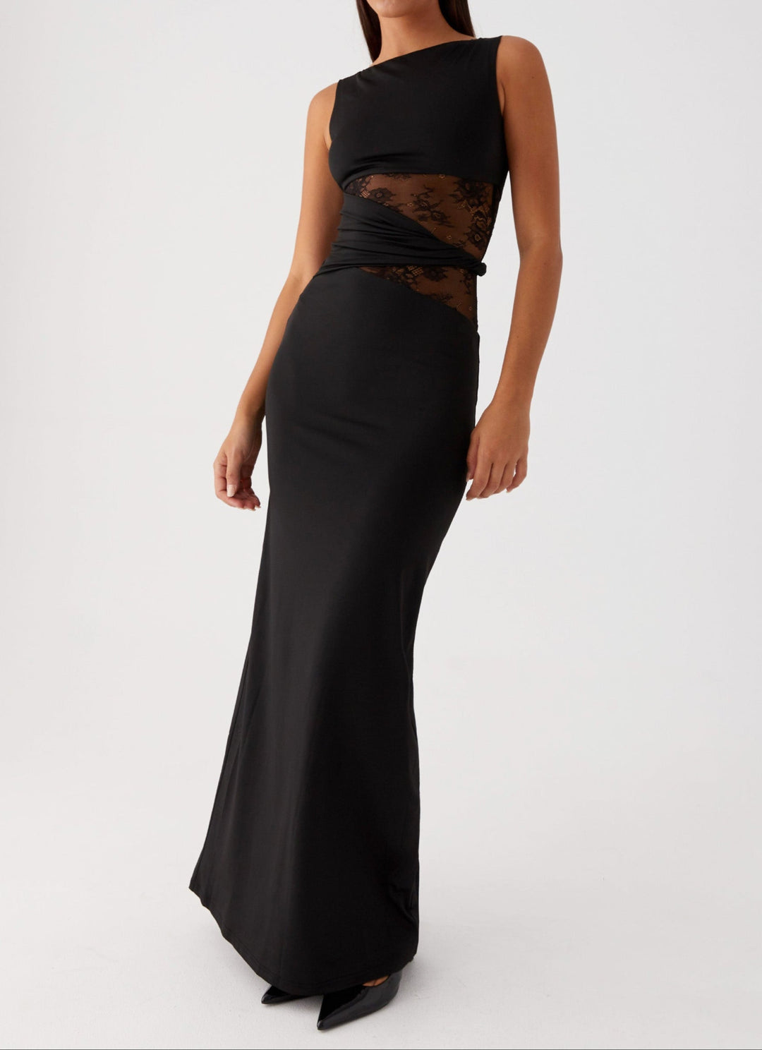 Robe Maxi Delfina - Noir