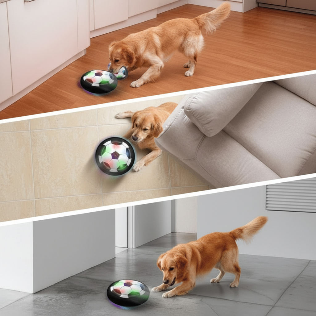 Balle de Jeu Interactive pour Chiens avec Mouvements Imprévisibles