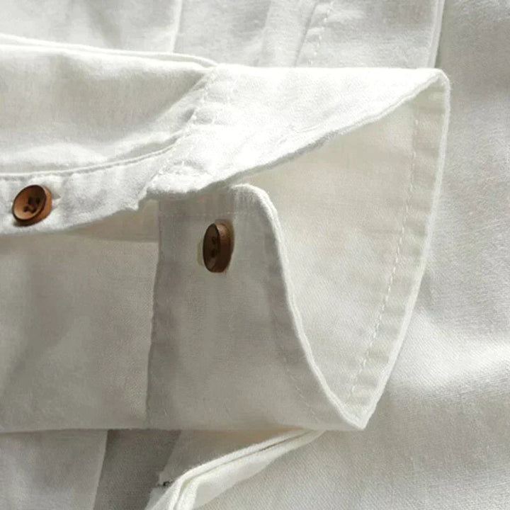 Chemise Élégante pour Hommes | Col Montant