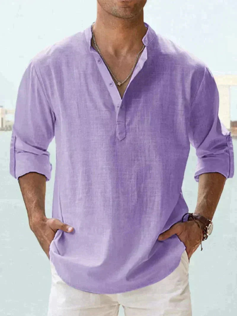 Chemise Décontractée pour Homme | Manches Longues