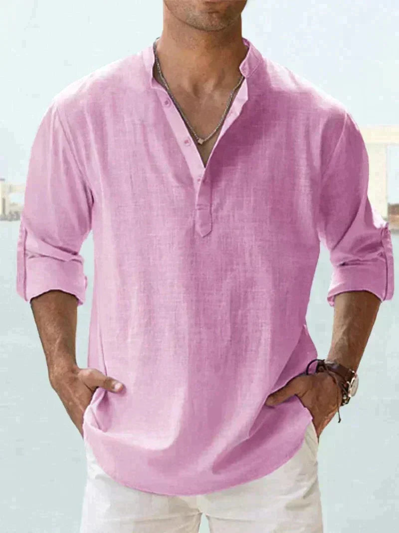 Chemise Décontractée pour Homme | Manches Longues