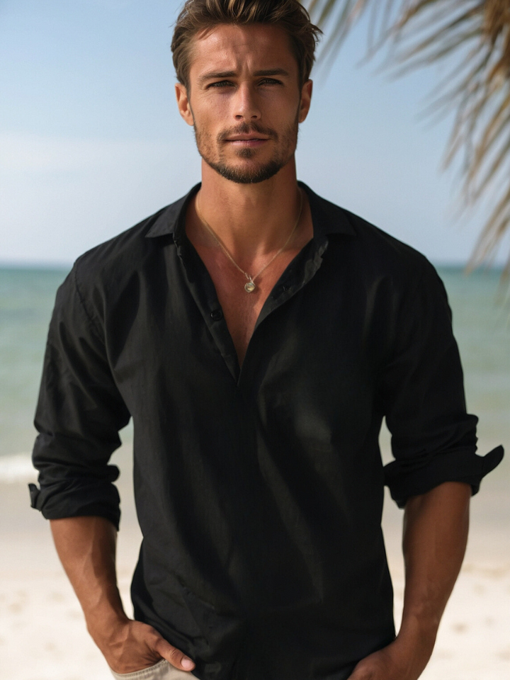 Chemise Décontractée pour Homme | Manches Longues