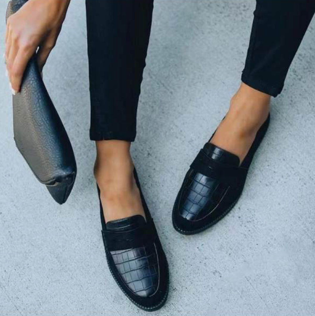 Mocassins Confortables pour Femmes | Noir