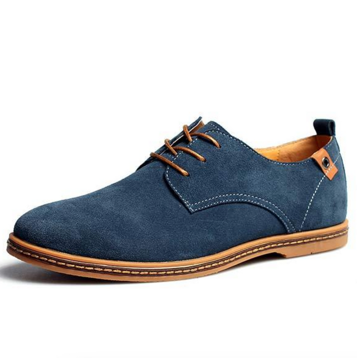 Mocassins en Suède pour Hommes | À Lacets