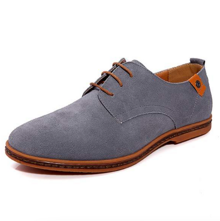 Mocassins en Suède pour Hommes | À Lacets