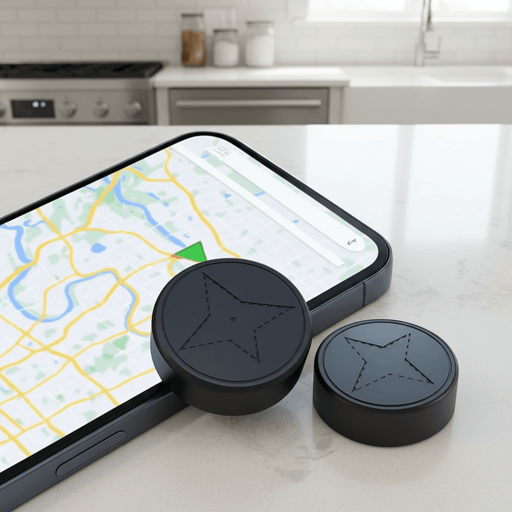 Traceur GPS Compact avec Attache Magnétique