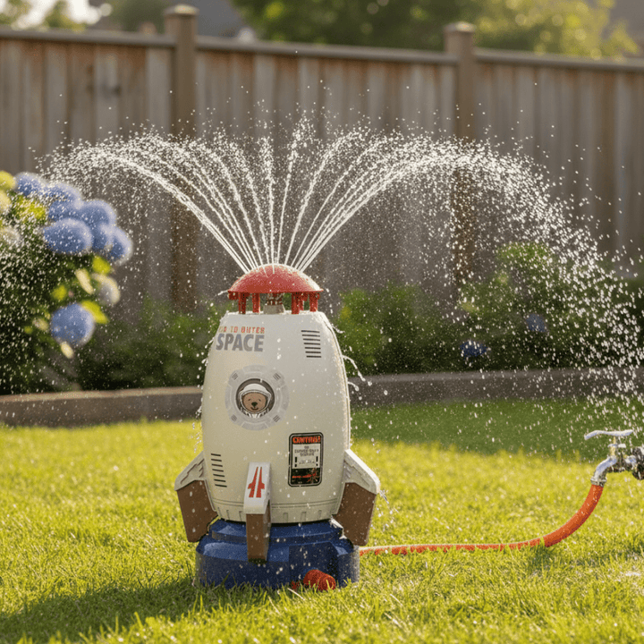 Jouet à Eau Rotatif pour un Été Infini de Plaisir au Jardin