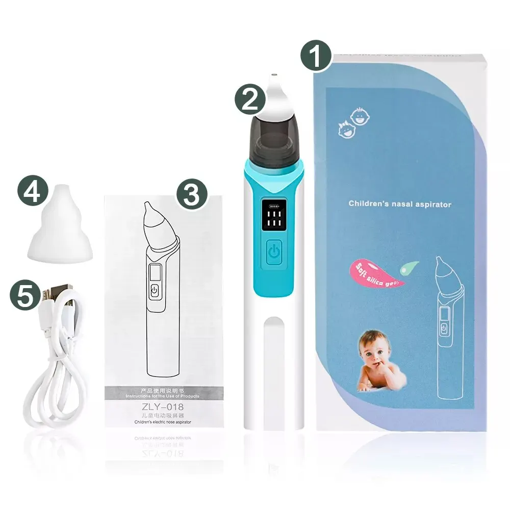 Aspirateur Nasal pour Bébé avec Mécanisme Anti-Reflux