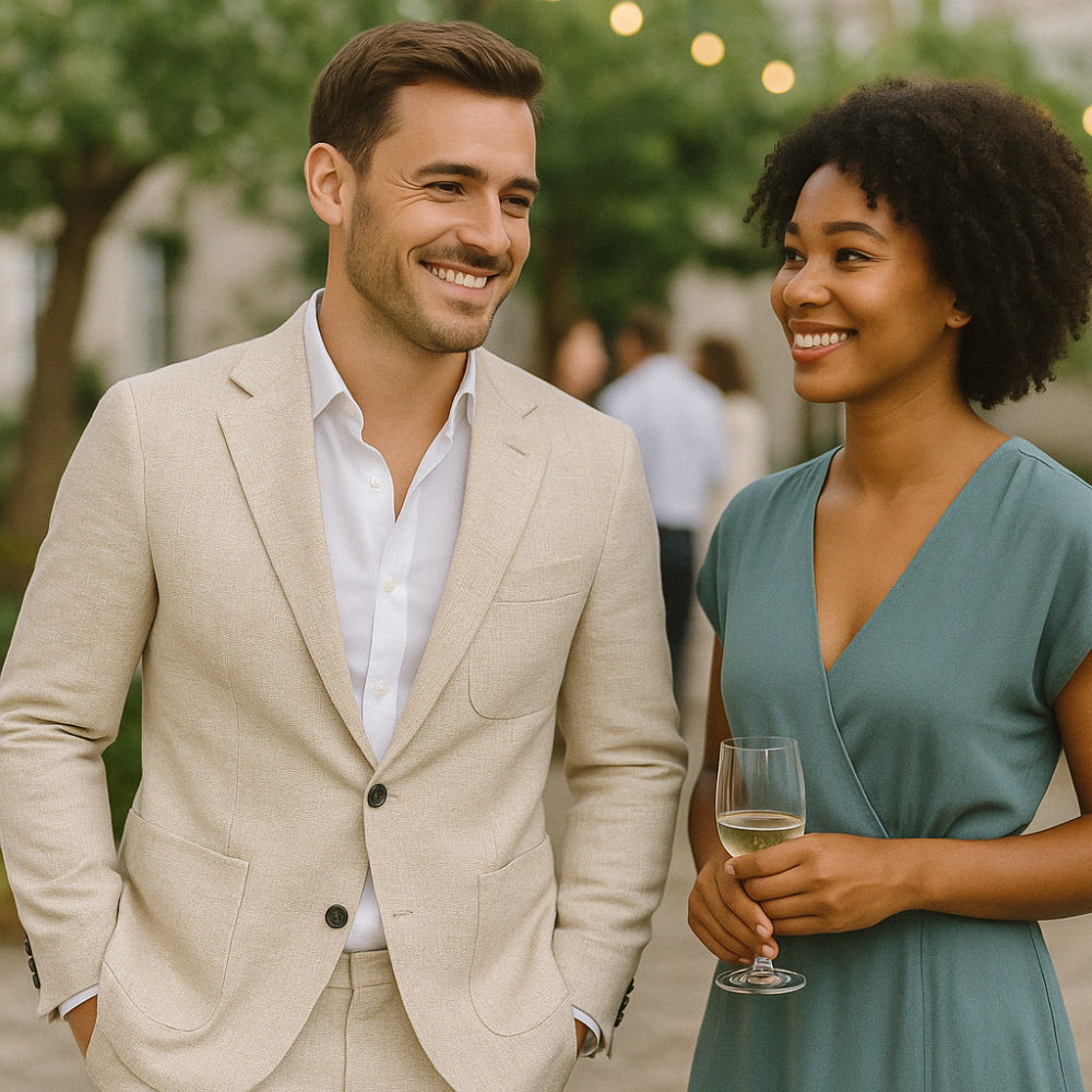 Costume en Lin pour Homme | Léger et Élégant pour l'Été et l'Automne