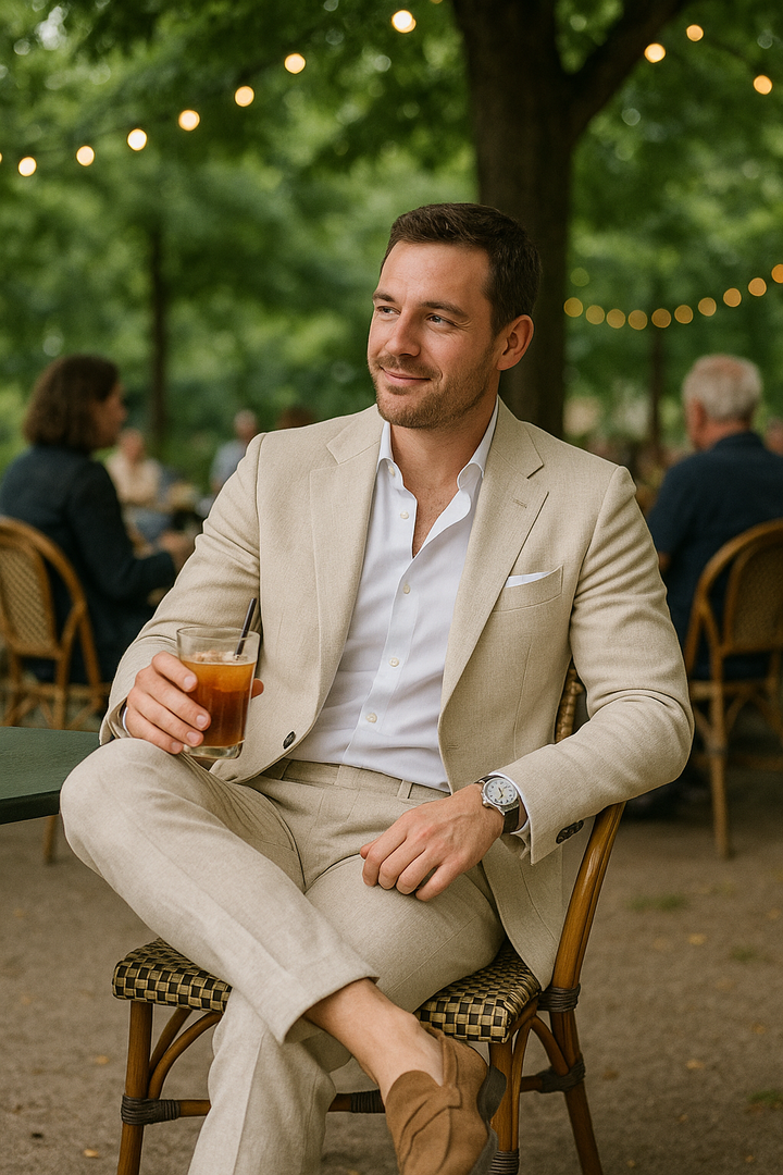 Costume en Lin pour Homme | Léger et Élégant pour l'Été et l'Automne