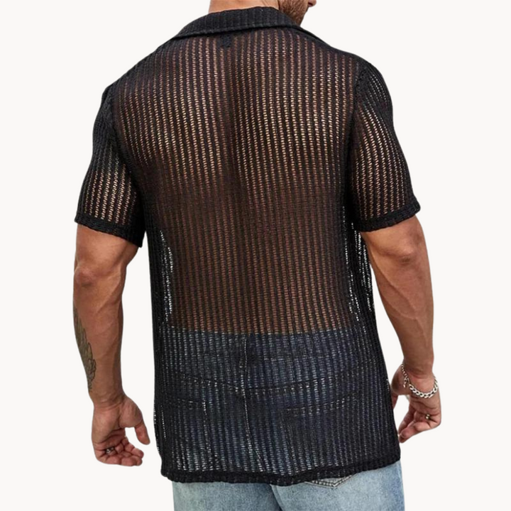 Chemise de Plage d'Été pour Hommes | Manches Courtes
