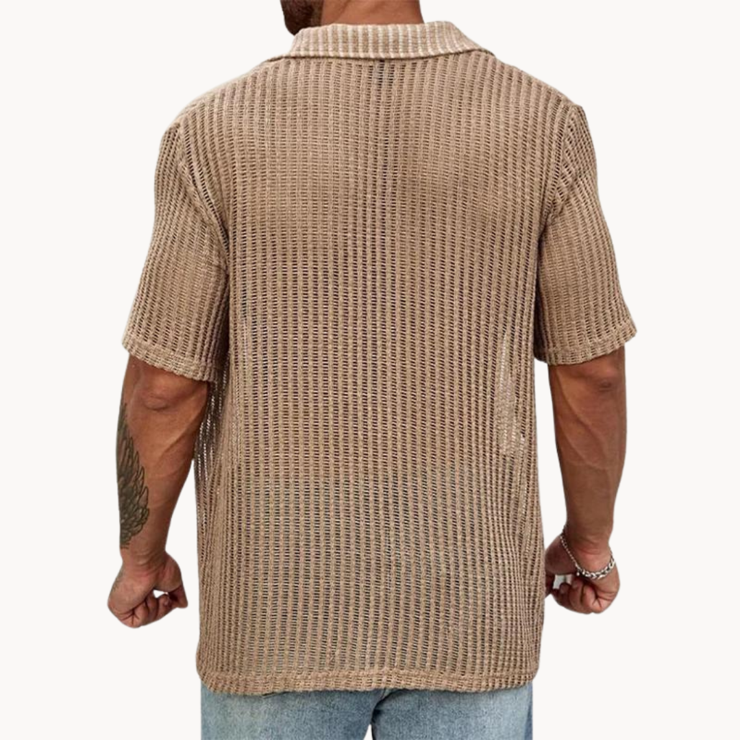 Chemise de Plage d'Été pour Hommes | Manches Courtes