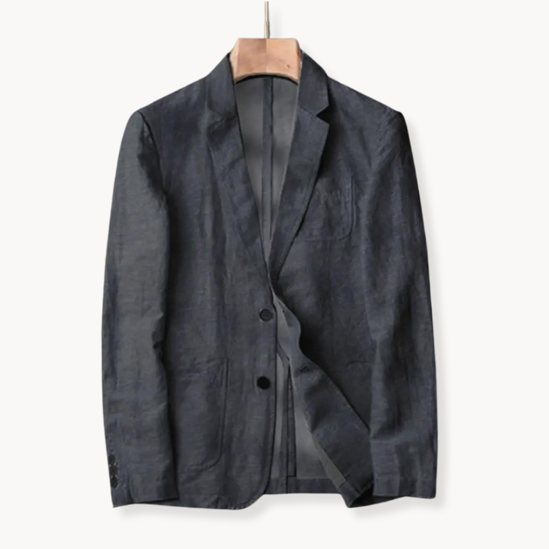 Veste Blazer Décontractée Professionnelle pour Hommes | Col à Revers