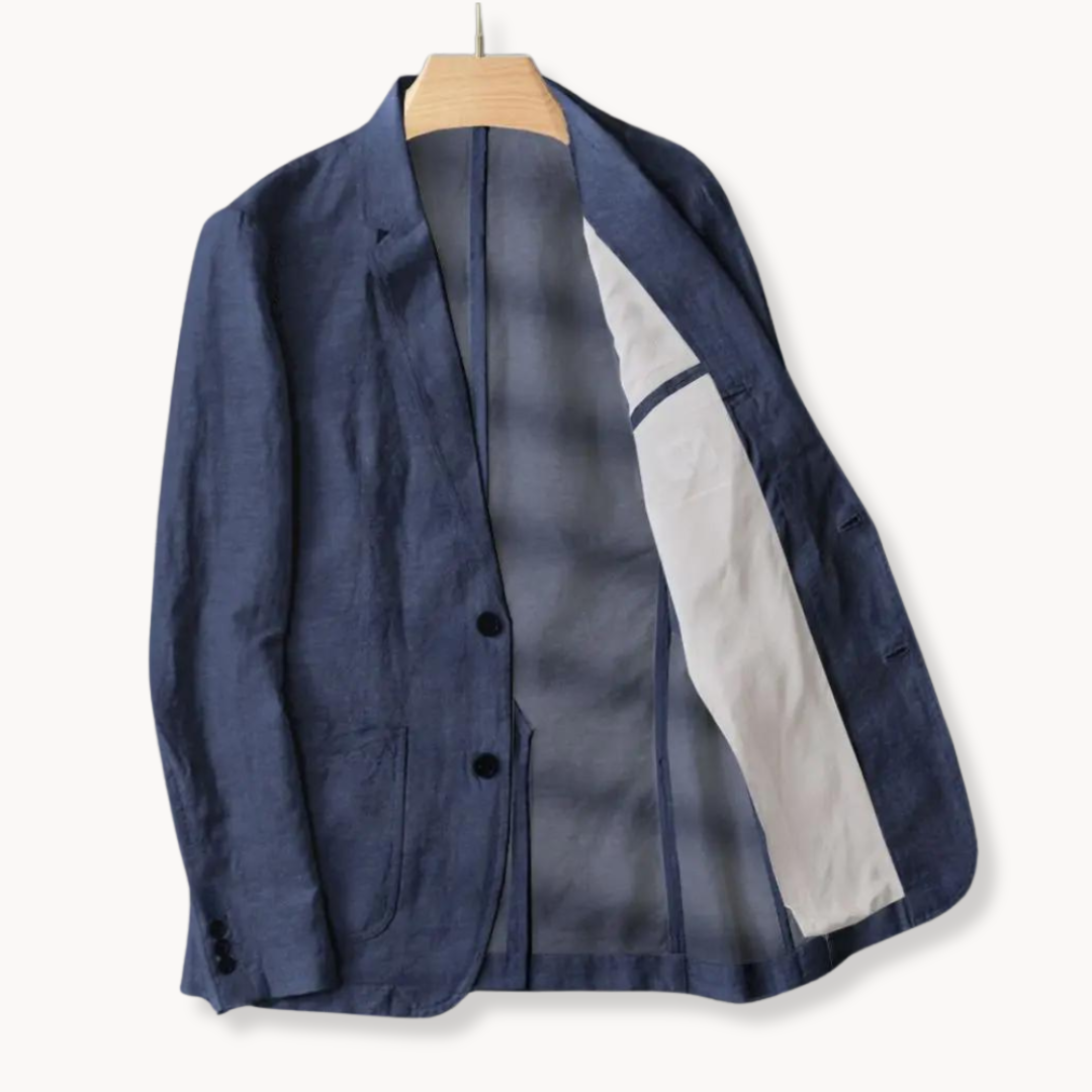 Veste Blazer Décontractée Professionnelle pour Hommes | Col à Revers
