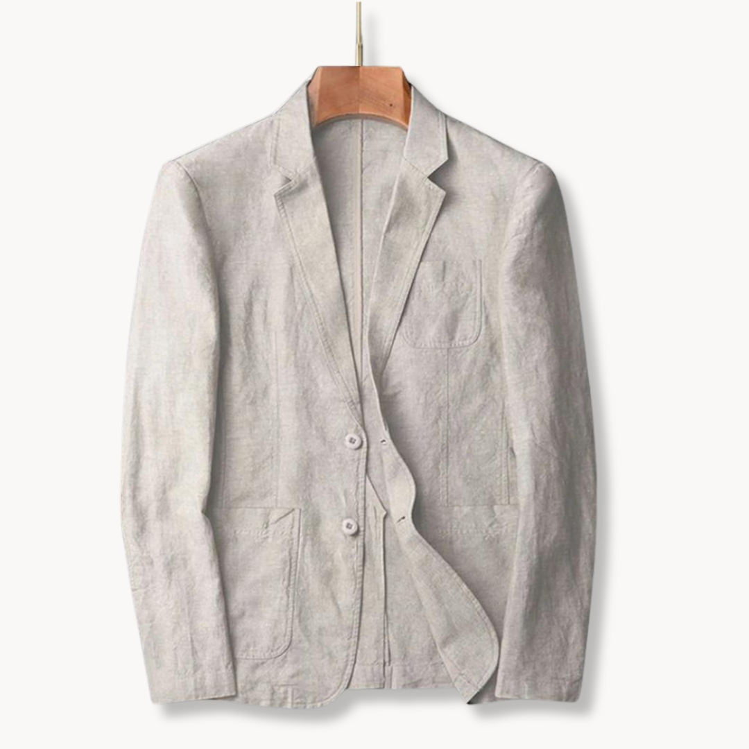 Veste Blazer Décontractée Professionnelle pour Hommes | Col à Revers