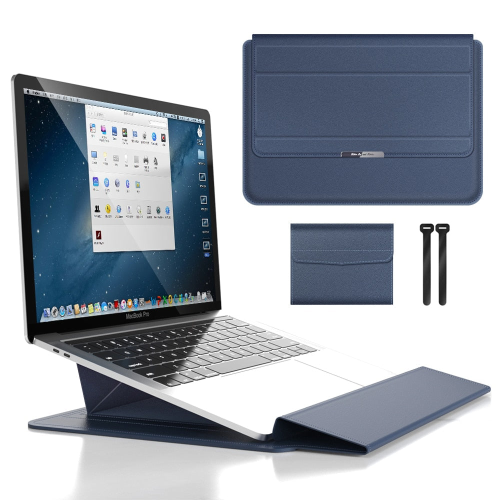 Support et housse d'ordinateur portable réglable – Confort ergonomique amélioré pour le travail
