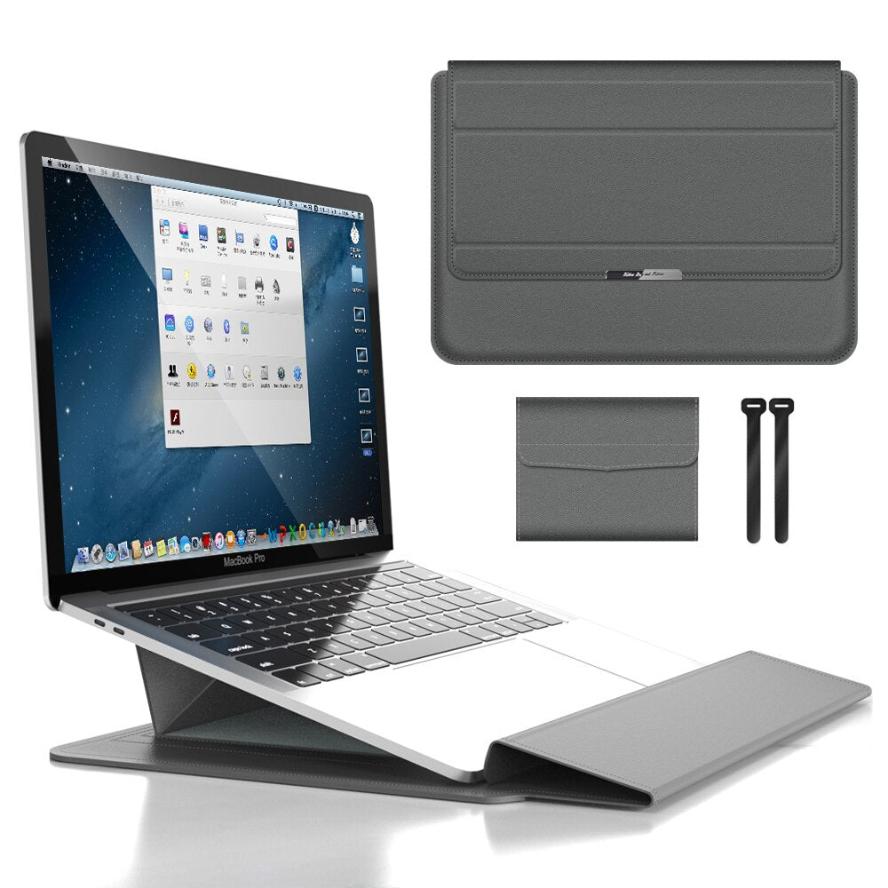 Support et housse d'ordinateur portable réglable – Confort ergonomique amélioré pour le travail