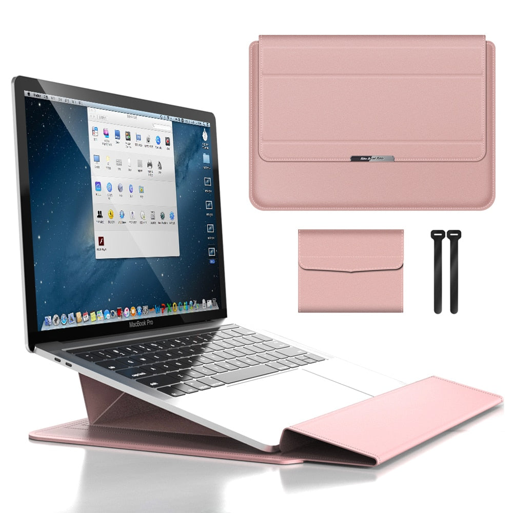Support et housse d'ordinateur portable réglable – Confort ergonomique amélioré pour le travail
