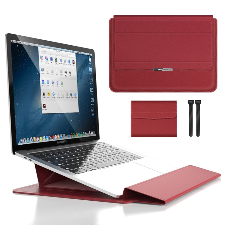Support et housse d'ordinateur portable réglable – Confort ergonomique amélioré pour le travail
