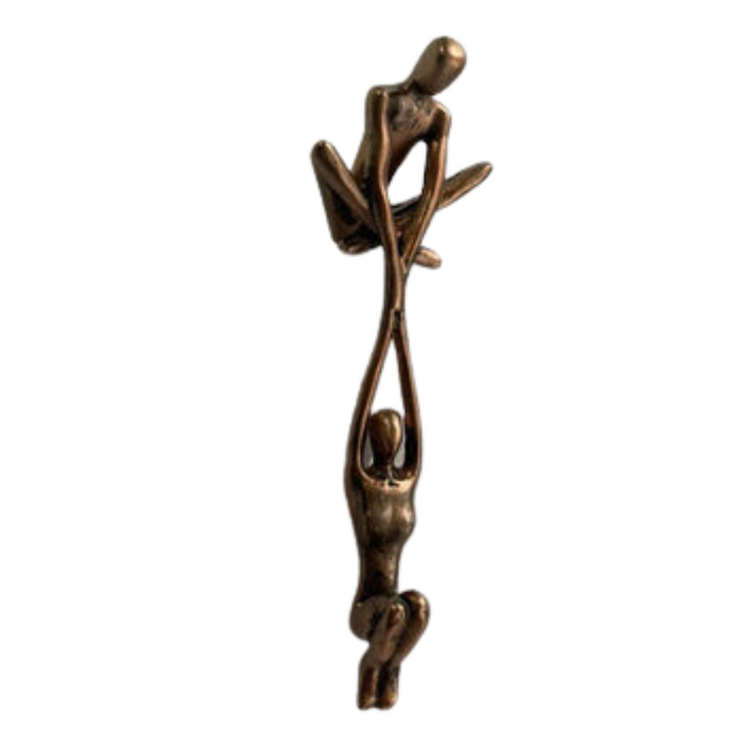 Amour Éternel et Résilience | Sculpture Décorative | Accent de Maison | Décor Distinctif