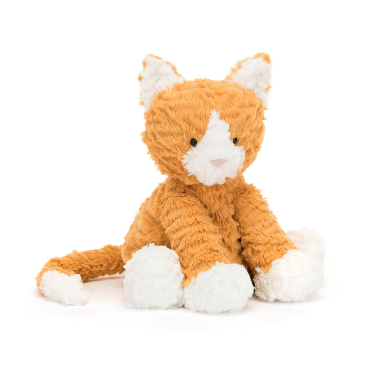 Chat en Peluche Fuddlewuddle Gingembre
