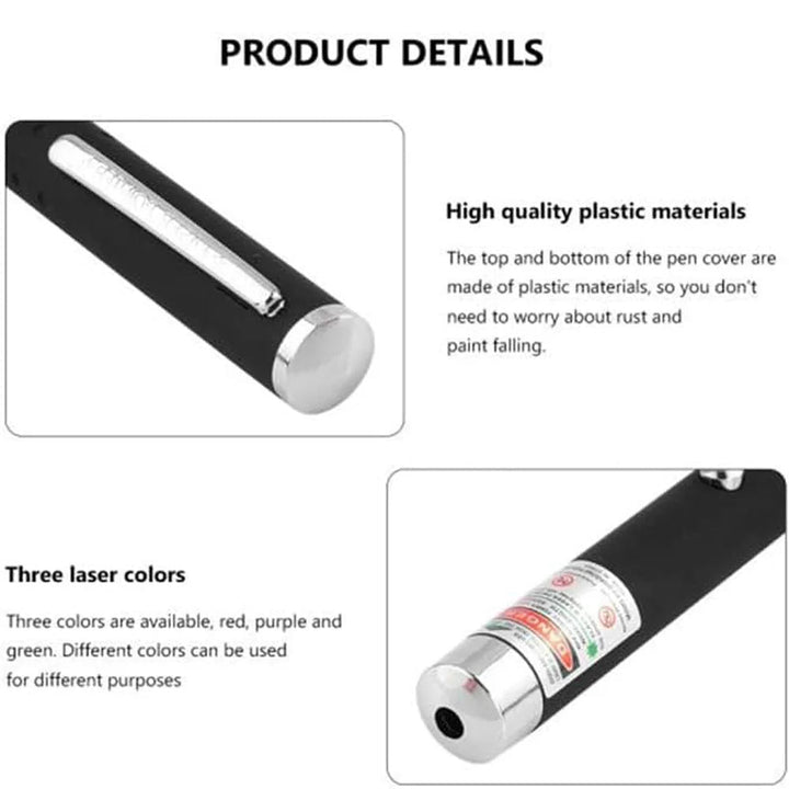Mini Pointeur Laser LED & Lampe de Poche 2-en-1 Jouet pour Animaux