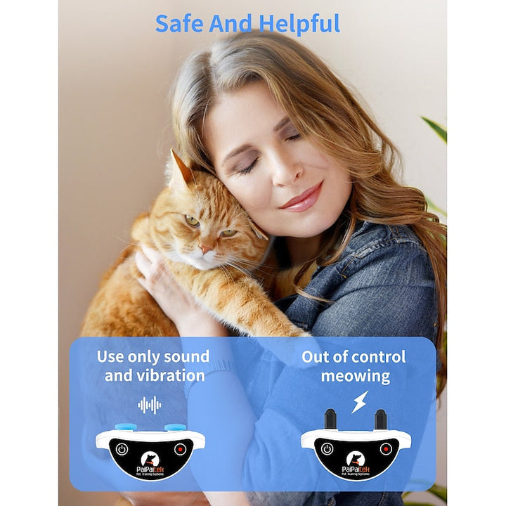Collier de Dressage pour Chat avec Récepteur Télécommandé