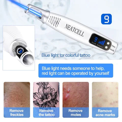 Stylo Laser pour l'Élimination des Tatouages, Moles et Taches de Rousseur