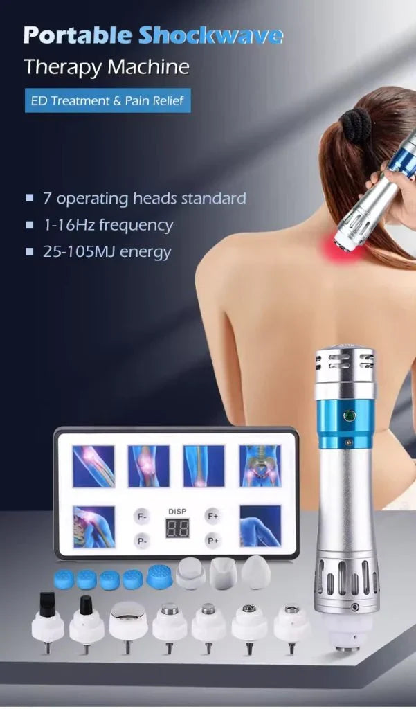 Dispositif portable de thérapie par ondes de choc pour l'ED chez les hommes