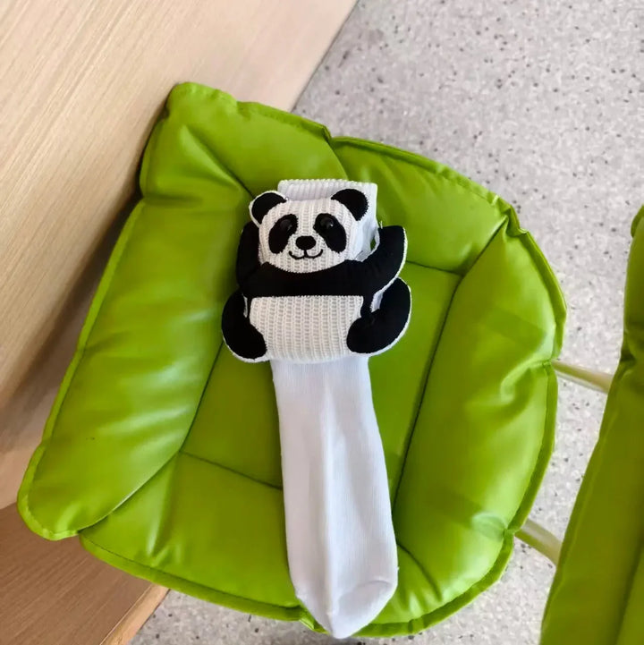 Chaussettes de Maison Confortables avec Design Animal 3D Adorable et Semelle Antidérapante Sûre