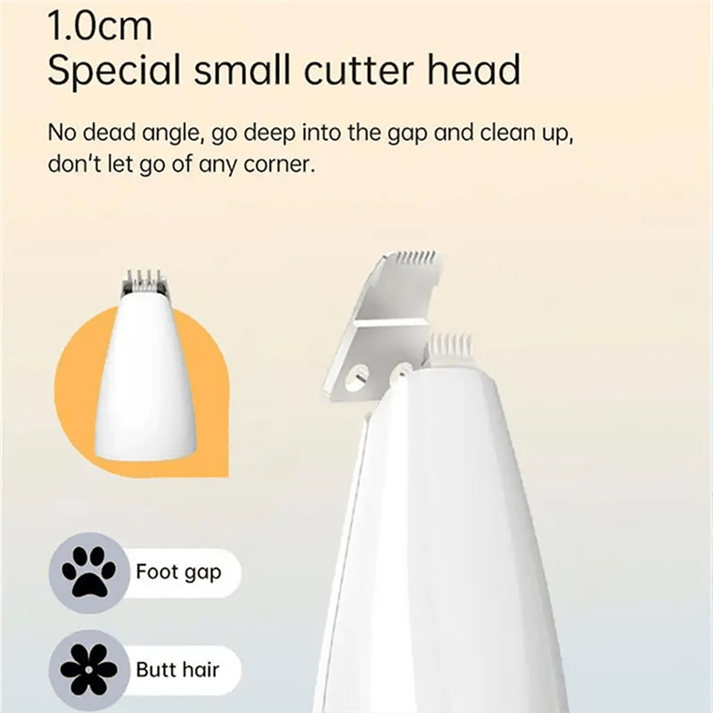 Tondeuse 4-en-1 pour Animaux – Soins de Pelage et des Ongles en Un Seul Appareil