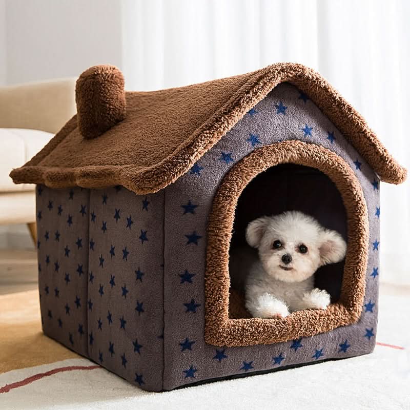 Maison Douillette pour Petits Chiens et Chats – Design Doux et Confortable