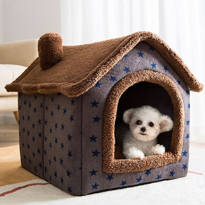 Maison Douillette pour Petits Chiens et Chats – Design Doux et Confortable