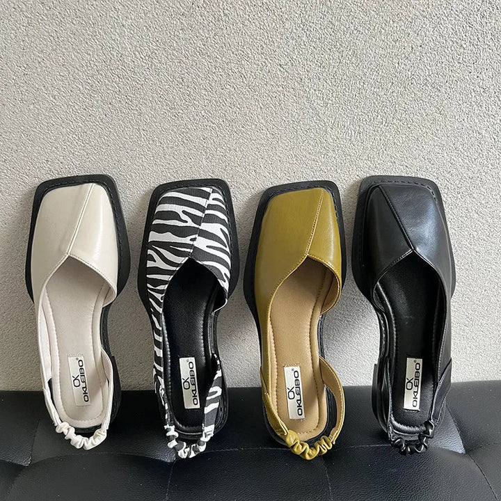 Sandales à Talons pour Femmes | Bout Carré