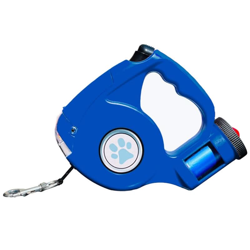 Laisse de Chien LED avec Lampe Torche Intégrée pour des Promenades Sûres