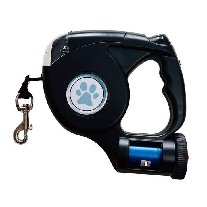 Laisse de Chien LED avec Lampe Torche Intégrée pour des Promenades Sûres