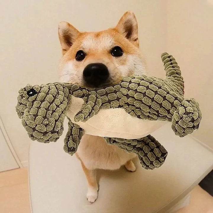 Jouet pour Chien en Forme de Dinosaure Indestructible