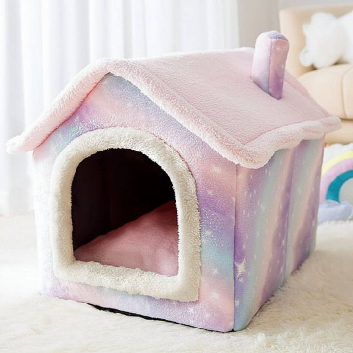 Maison Douillette pour Petits Chiens et Chats – Design Doux et Confortable