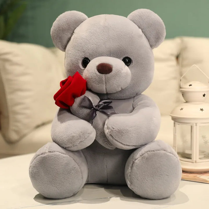 Teddy Bear d'Amour avec Rose