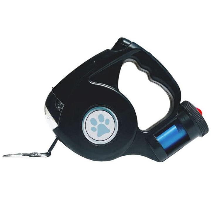 Laisse de Chien LED avec Lampe Torche Intégrée pour des Promenades Sûres