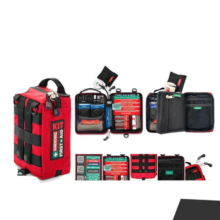 Trousse de Premiers Secours de Voyage Étanche - Sac Médical Professionnel
