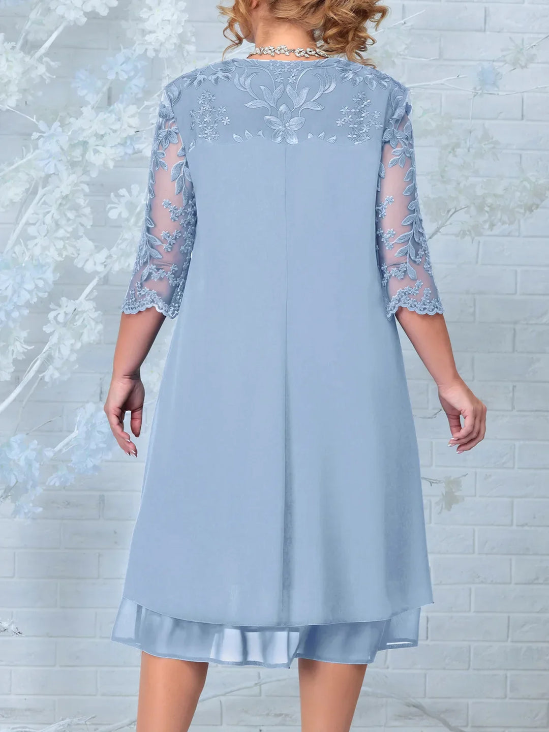 Robe de Banquet Grande Taille d'Automne