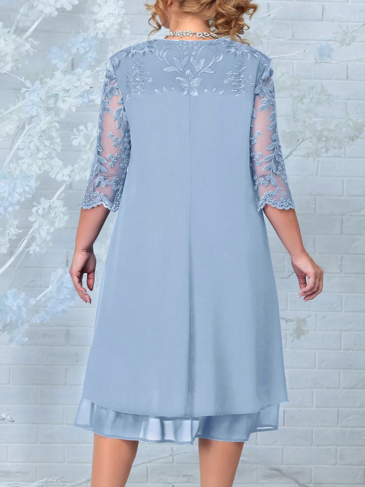 Robe de Banquet Grande Taille d'Automne