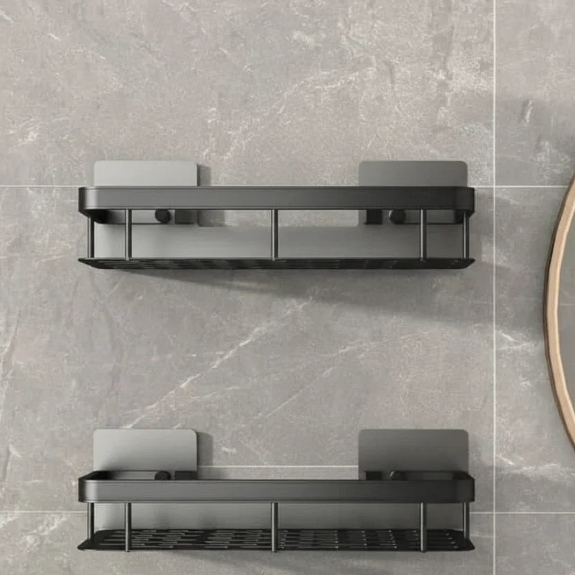 Étagère de Salle de Bain Adhésive – Sans Perçage & Élégante pour Toute Salle de Bain