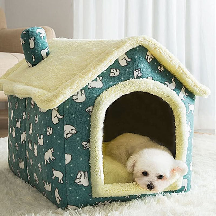 Maison Douillette pour Petits Chiens et Chats – Design Doux et Confortable