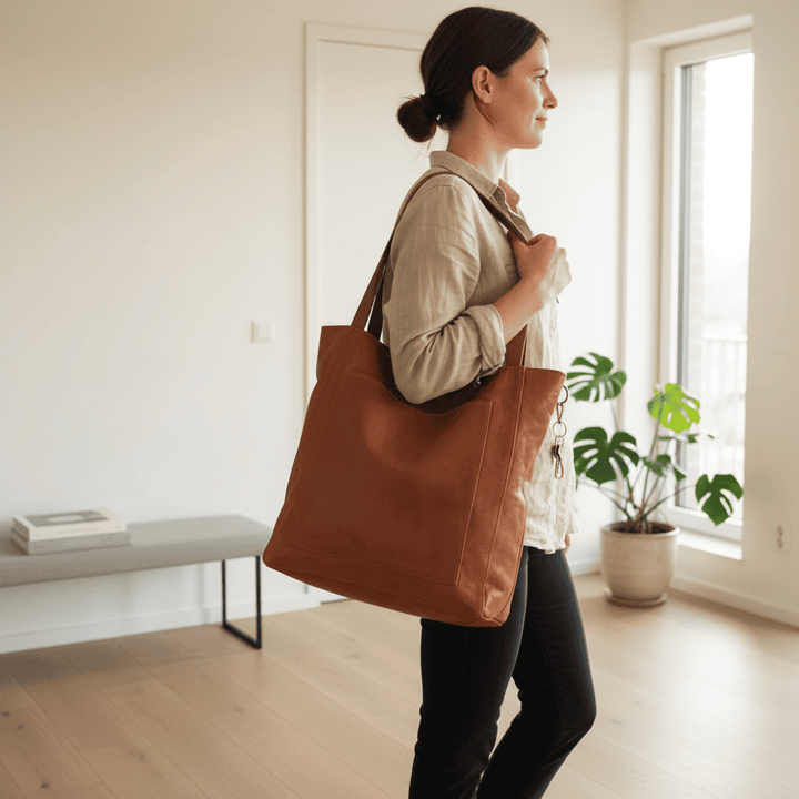 Sac à main pour femmes en simili cuir doux