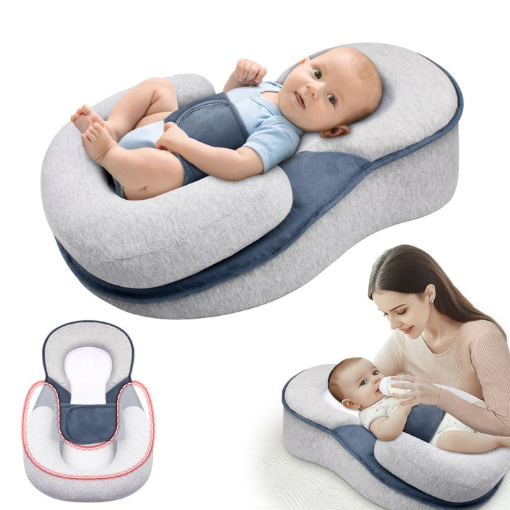 Coussin Ergonomique pour Bébé – Solution de Sommeil Sûre pour Nourrissons
