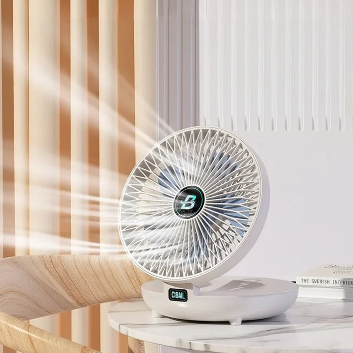 Ventilateur USB Portable avec 3 Vitesses, Design Pliable et Compact