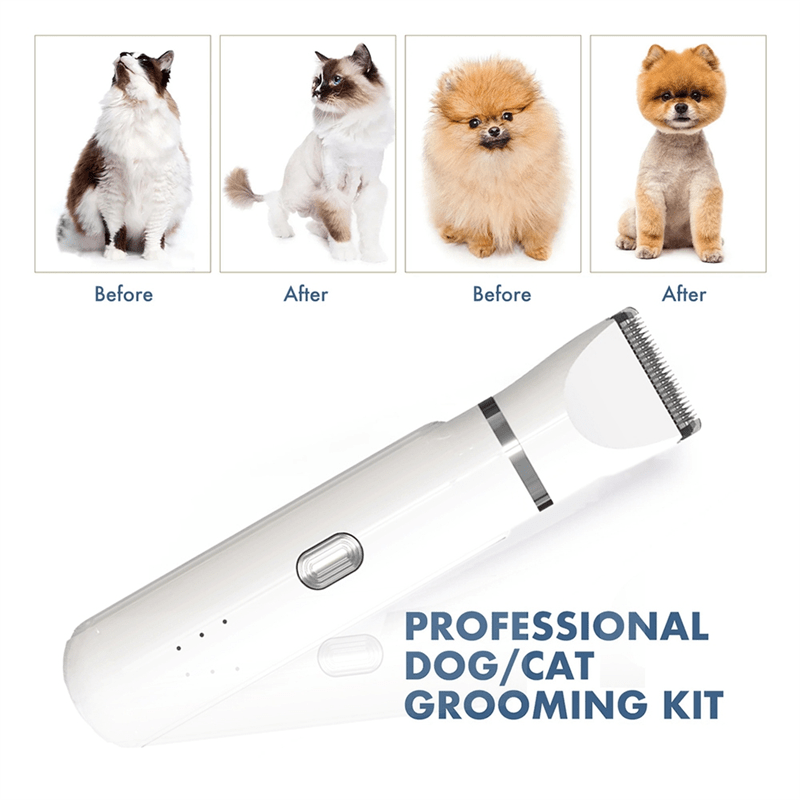 Tondeuse 4-en-1 pour Animaux – Soins de Pelage et des Ongles en Un Seul Appareil