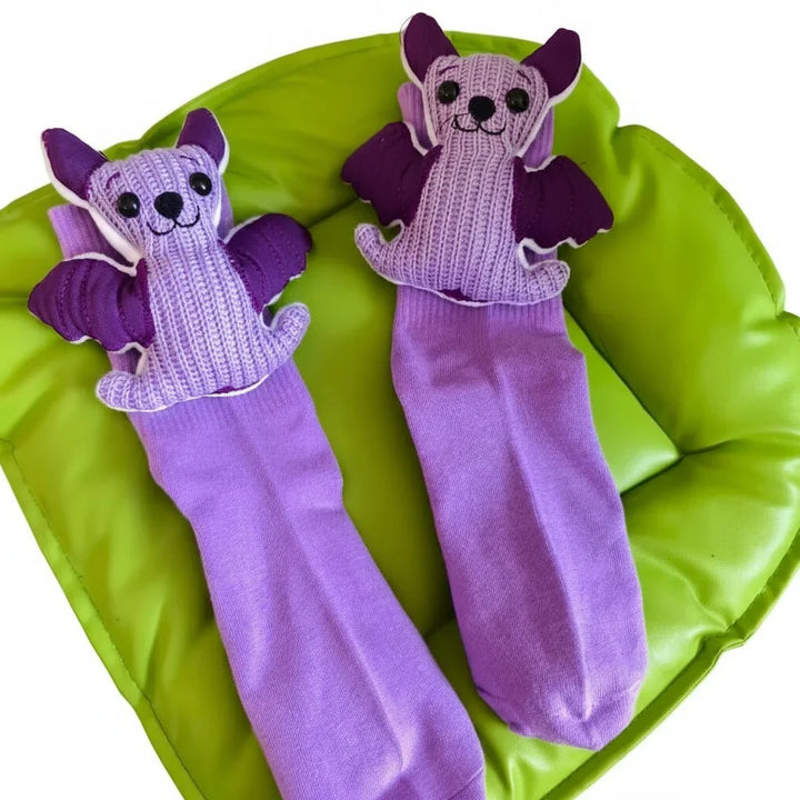 Chaussettes de Maison Confortables avec Design Animal 3D Adorable et Semelle Antidérapante Sûre